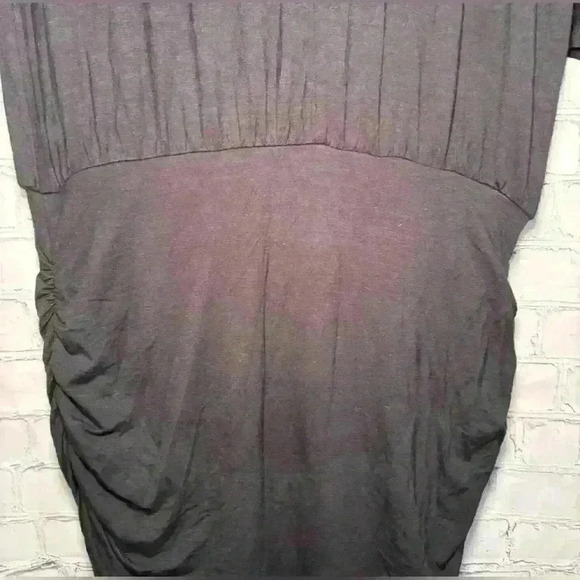 Venus little black dress with a dropped and ruched waist. Bodycon BLACK Size:M - Picture 5 of 5